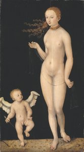 Venus og Amor, ca. 1520-25